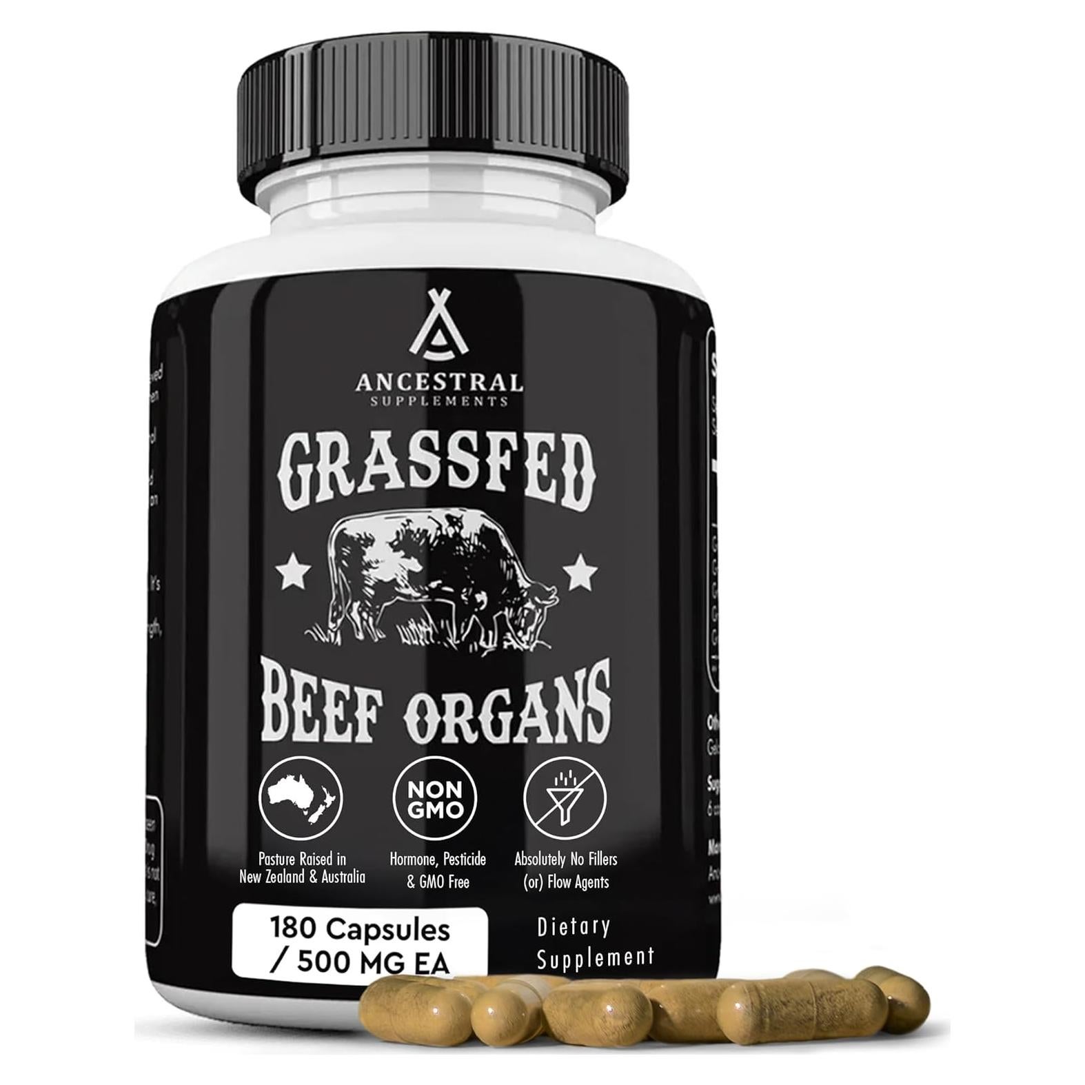 Suplemento de Órganos de Res Ancestral Supplements 180 Cápsulas