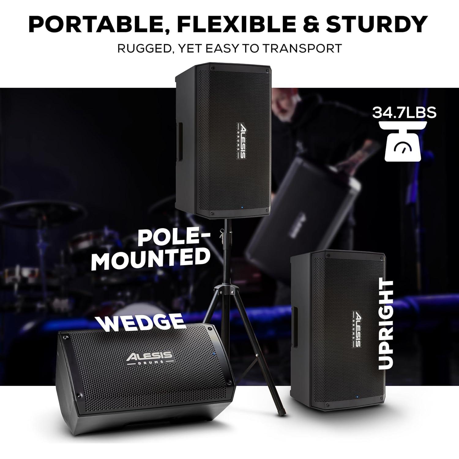 Alesis Strike Amp 12 MK2 - Amplificador 2500W con Bluetooth