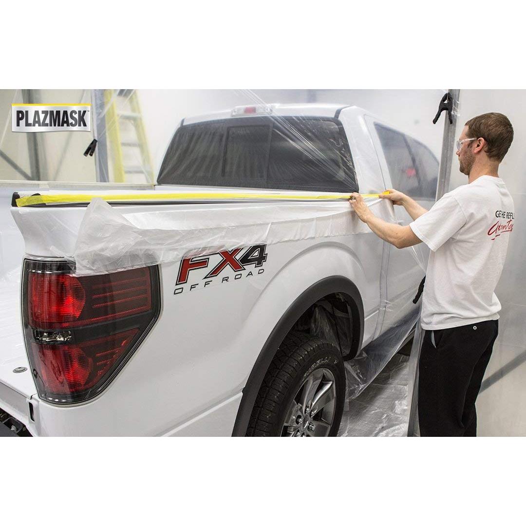 Película de enmascarar pre-adhesiva PlazMask 0.64 cm x 19.81 m