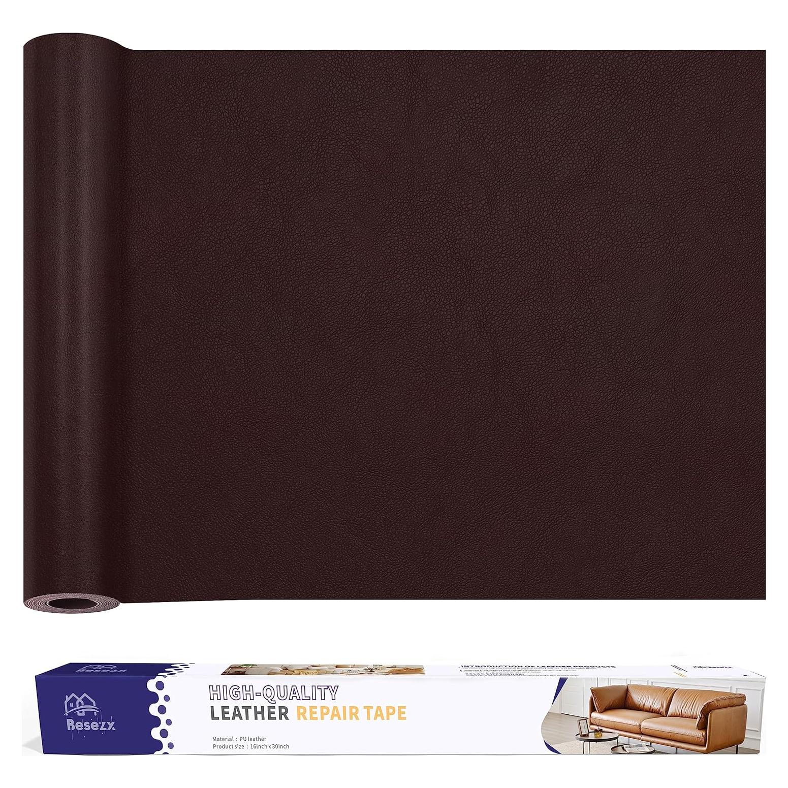 Kit de Cinta Reparación de Cuero Besezx 40.6x76.2cm Burdeos