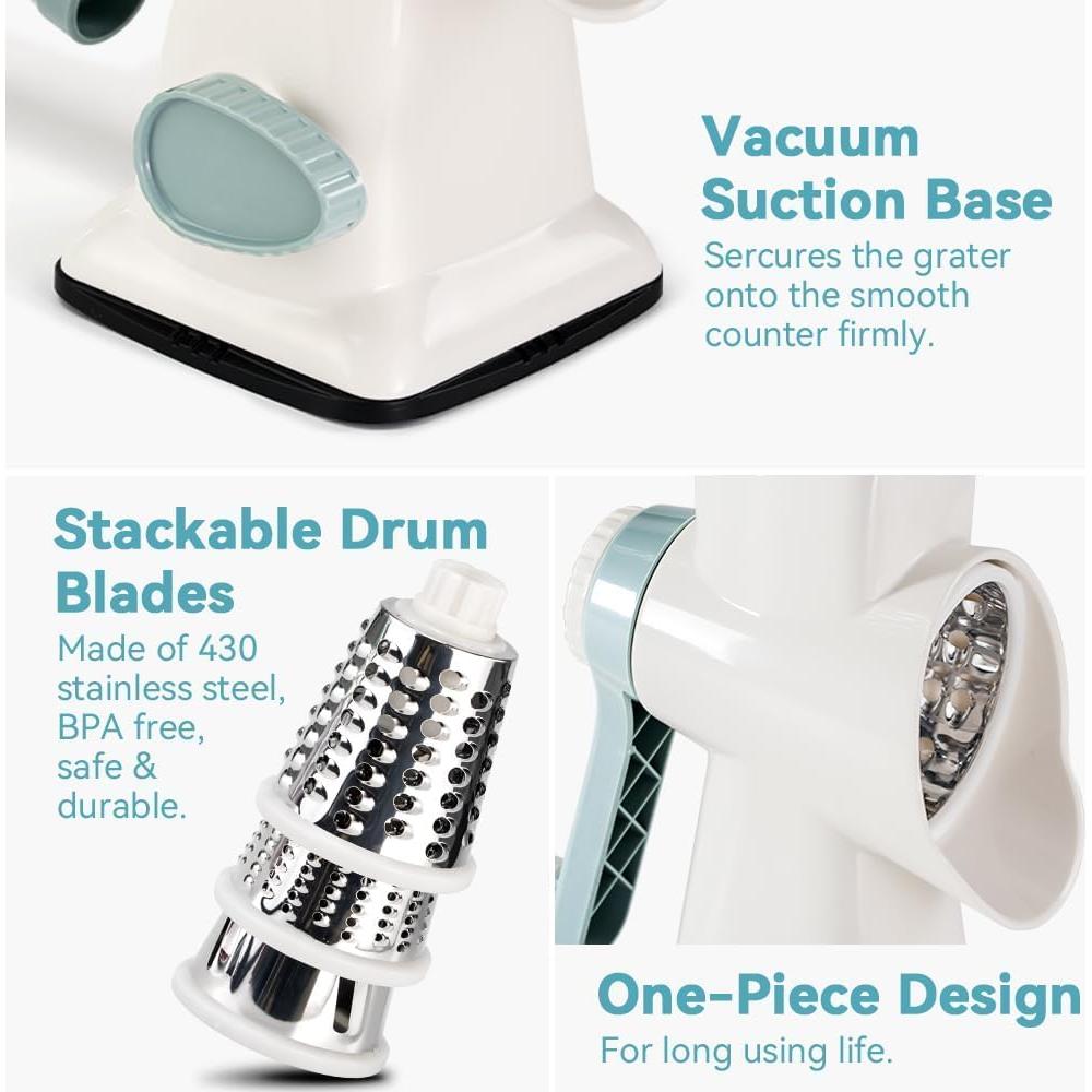 Cortadora de Verduras Maxceysen 3 en 1 Acero Inoxidable