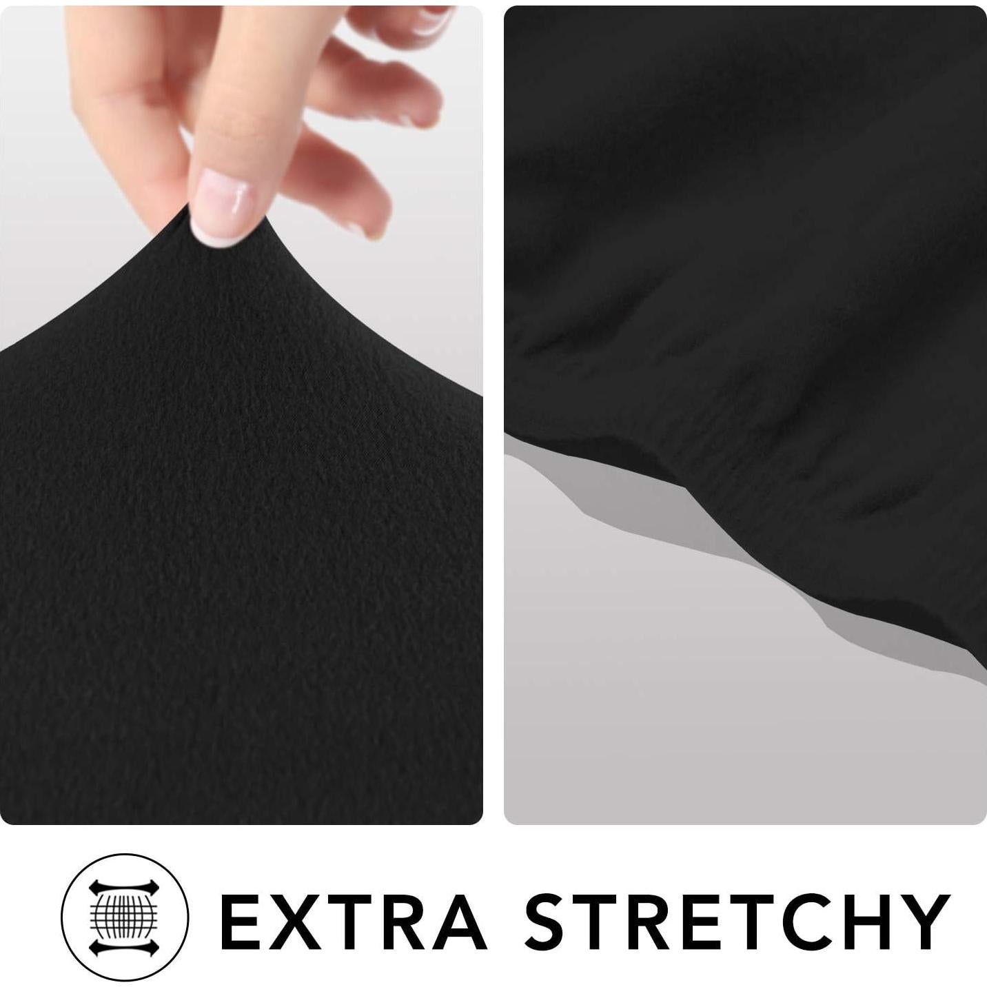 Funda de Sofá Recliner PureFit Antideslizante Negra 78.74x76.2cm