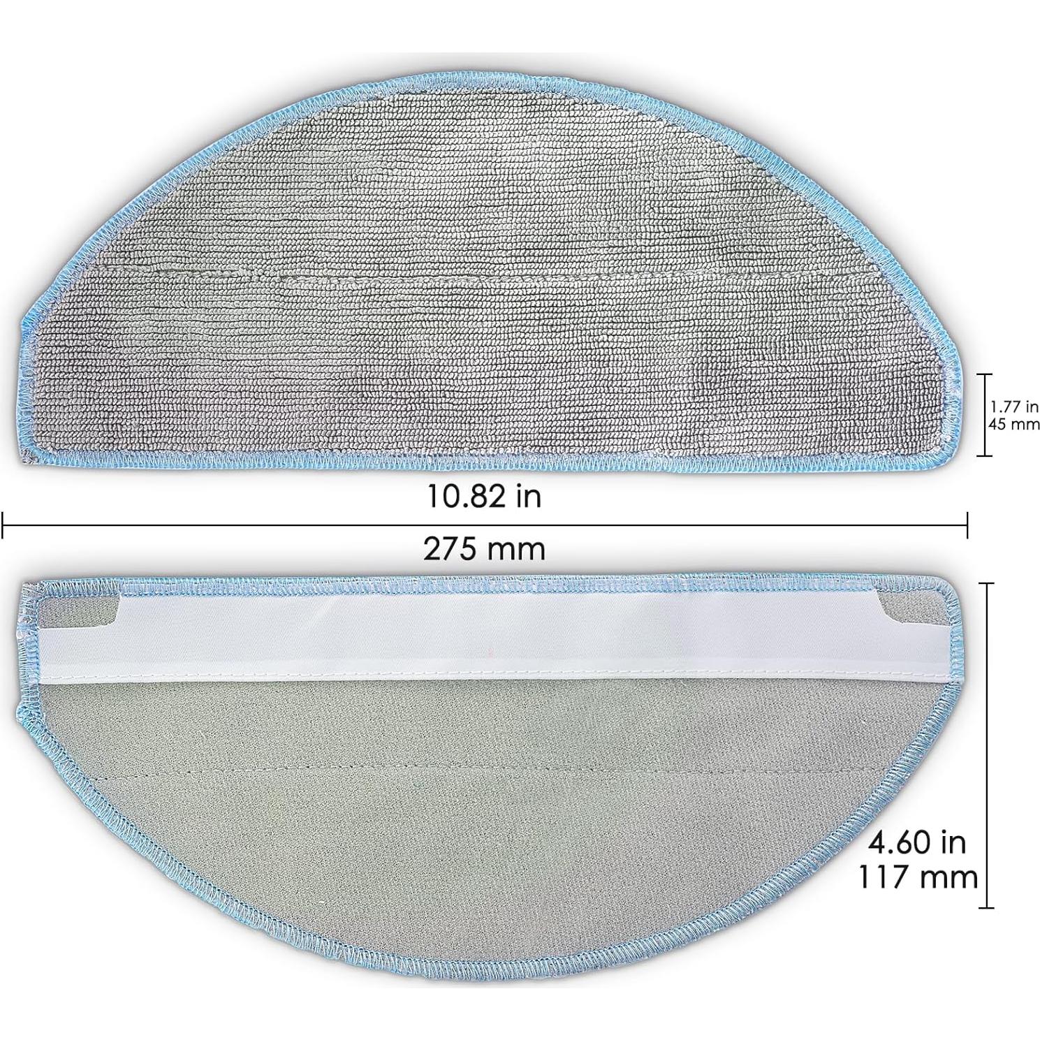Paquete de 5 Almohadillas Trapeador BRUVISH para iRobot