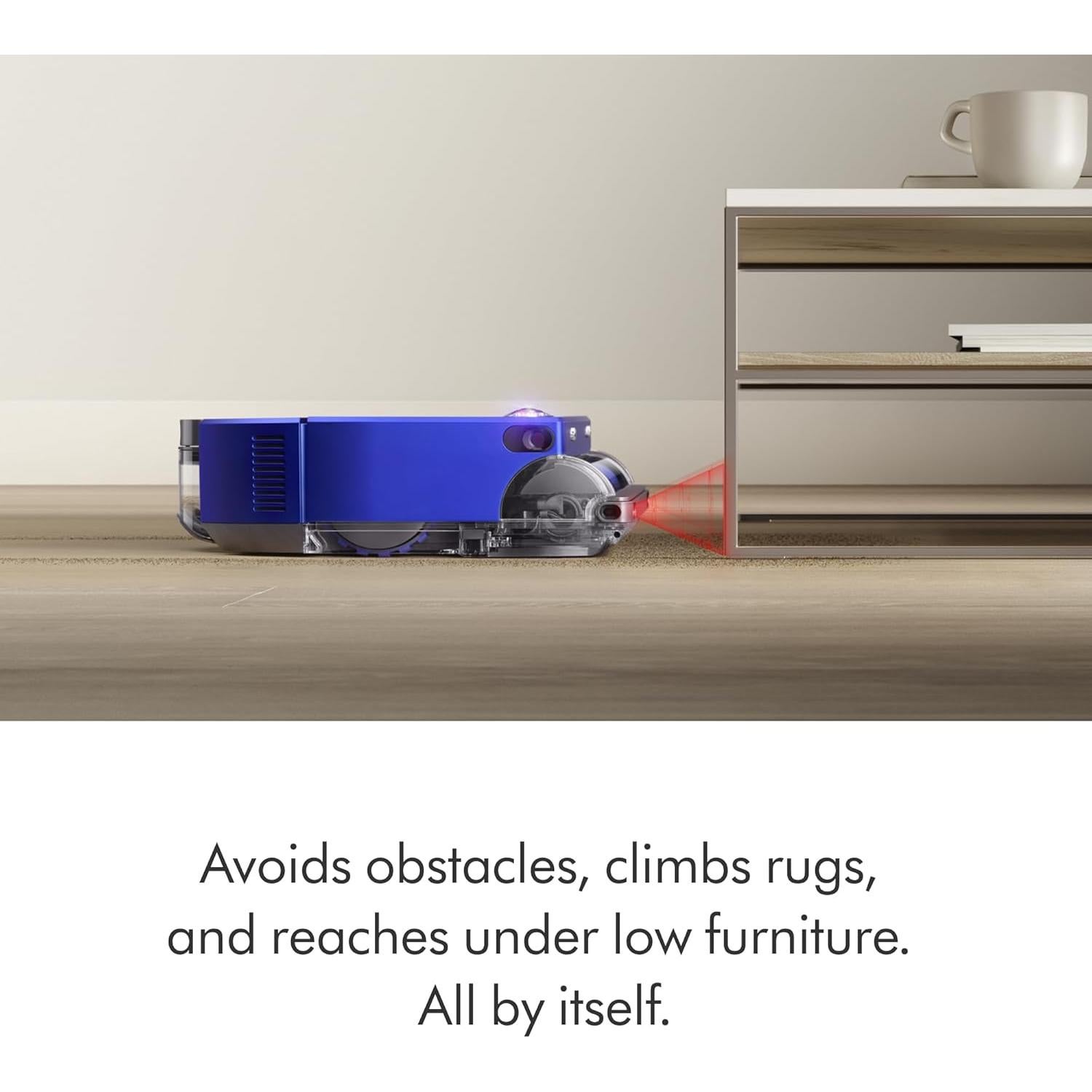 Aspiradora Robot Dyson 360 Vis Nav 0.49L 65min Azul