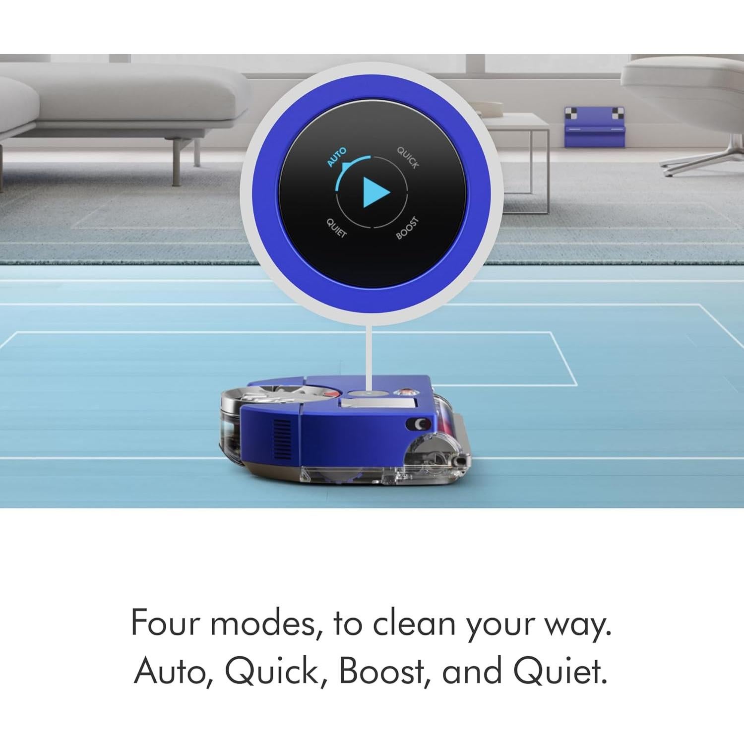 Aspiradora Robot Dyson 360 Vis Nav 0.49L 65min Azul