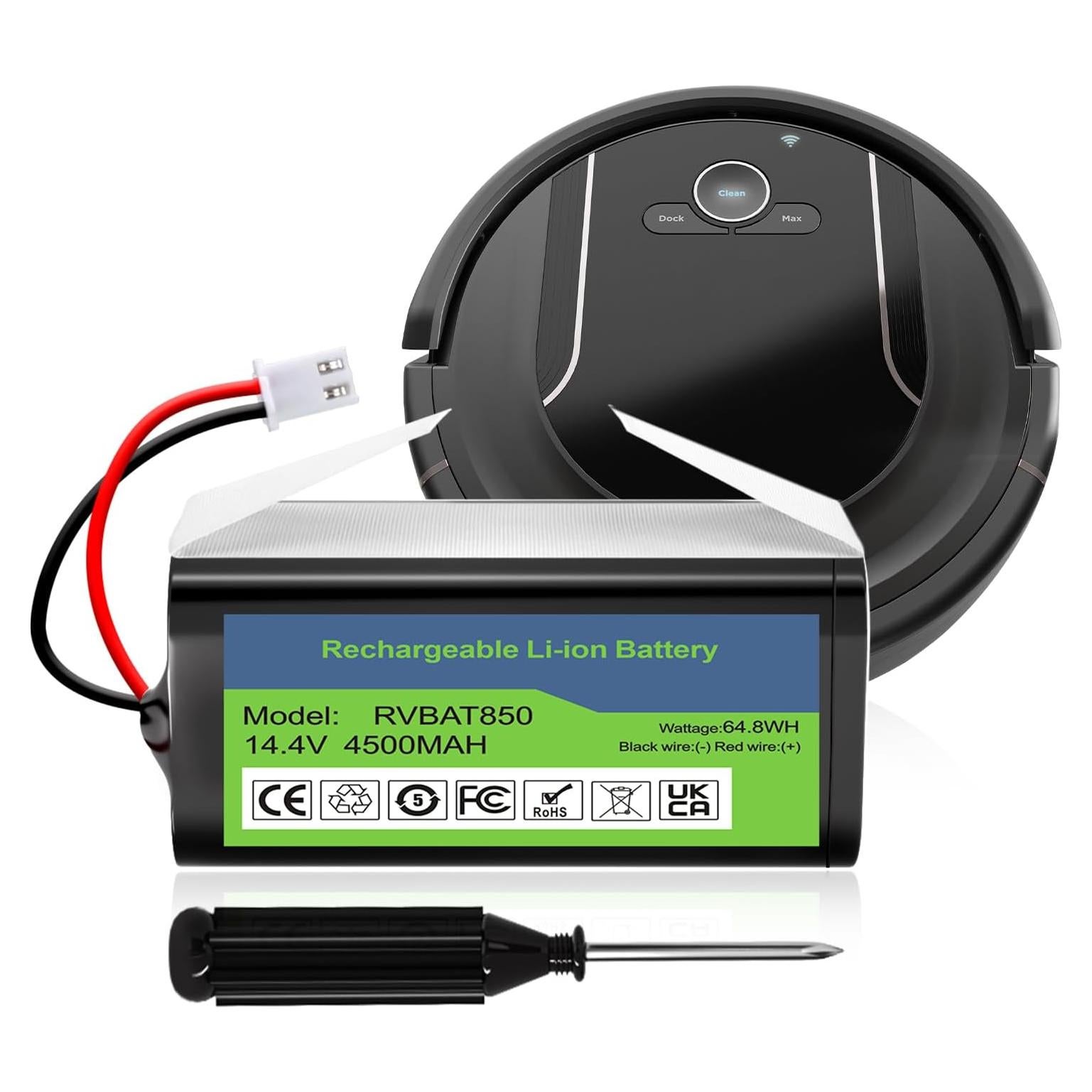 Batería Shark RVBAT850 4500mAh para aspiradoras robot