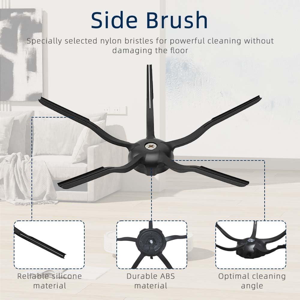 Accesorios LVTENGAI para Roborock Q5 y Q5+ - 1 cepillo y 4 filtros