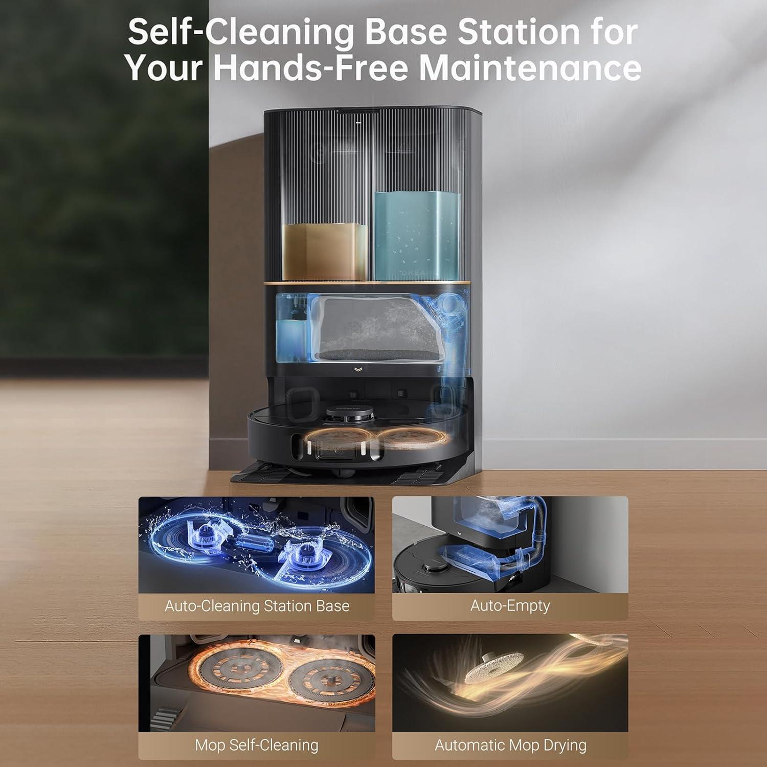 Aspiradora Robot DREAME X30 Ultra con Mopa Elevable 8300Pa