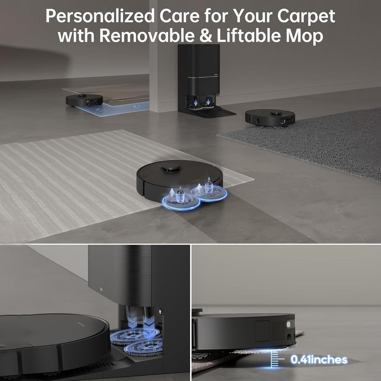 Aspiradora Robot DREAME X30 Ultra con Mopa Elevable 8300Pa