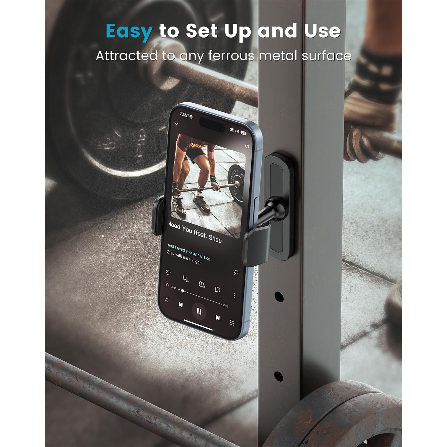 Soporte Magnético para Teléfono APPS2Car - 2 Pack, Ajustable 360°