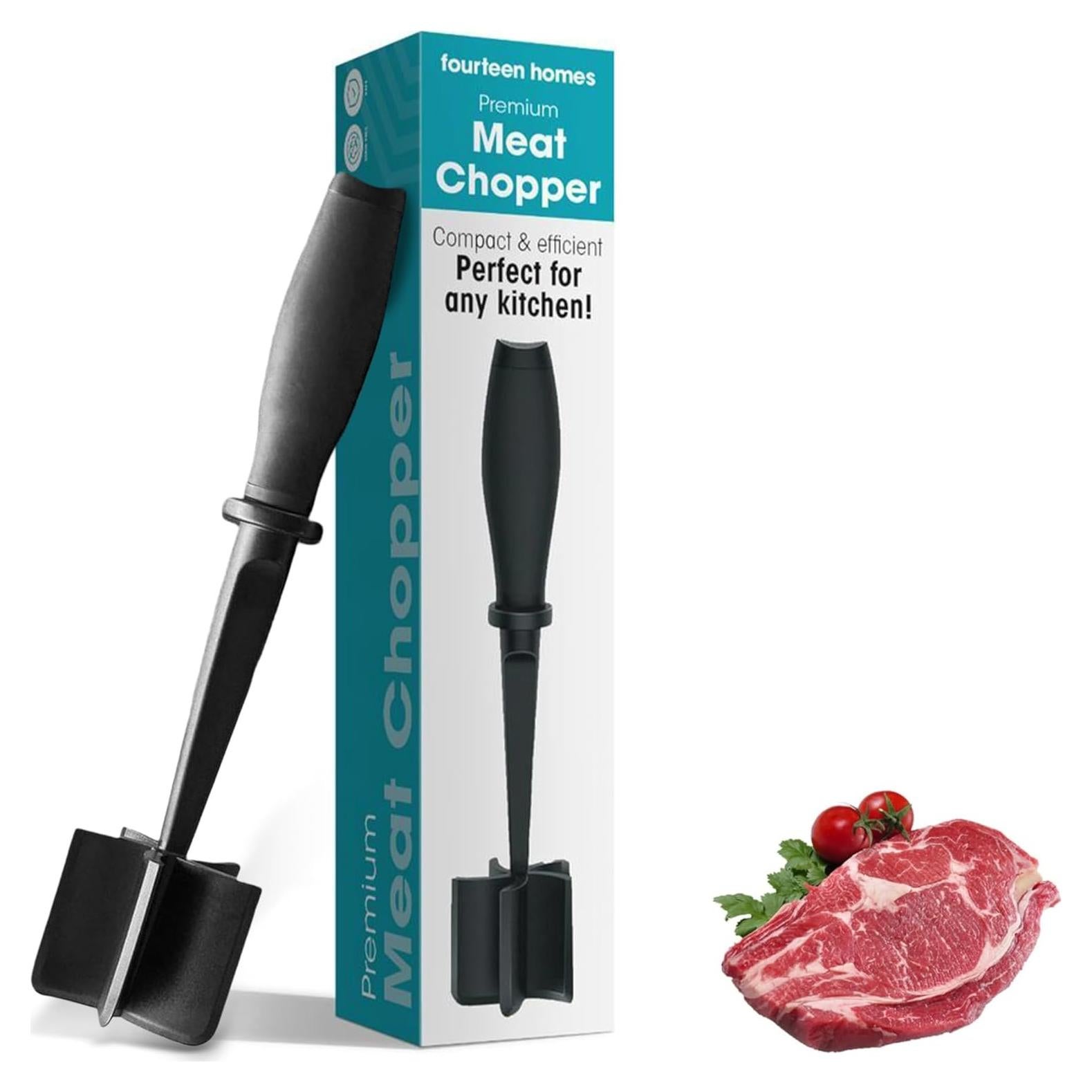 Picador de Carne Fourteen Homes 5 Cuchillas Nylon Resistente