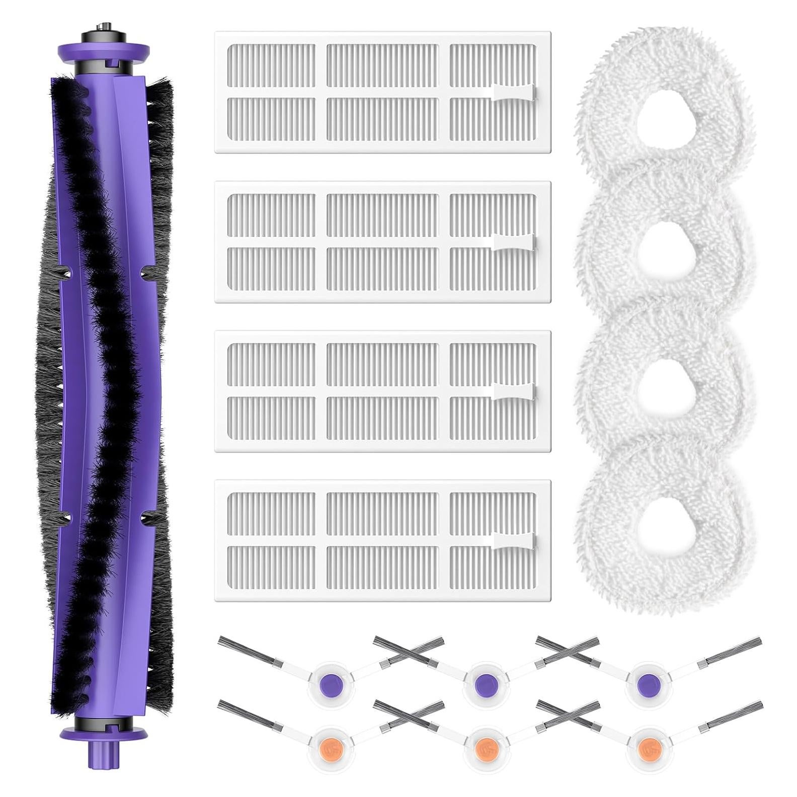 Kit de Accesorios para Aspirador Robot Narwal Freo - 15 Piezas