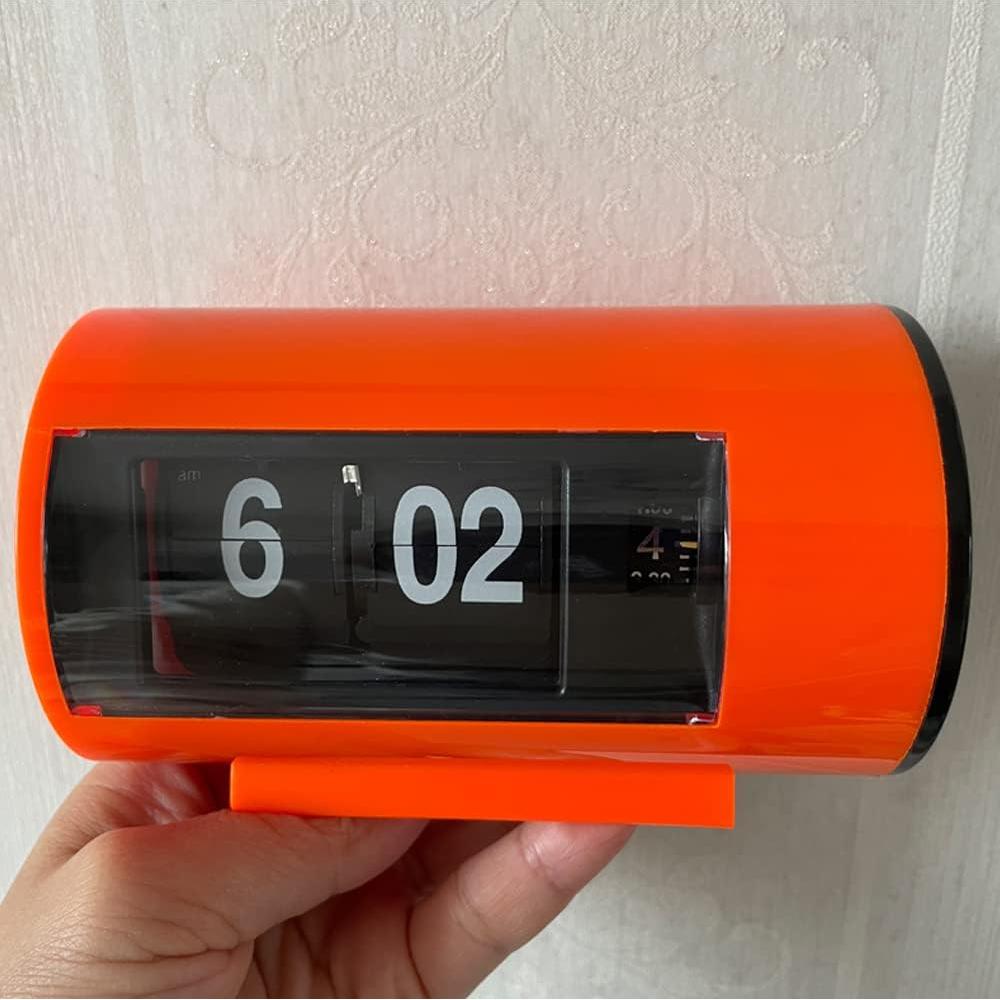 Reloj de Mesa Retro BHning CL Automático Naranja 12 Horas