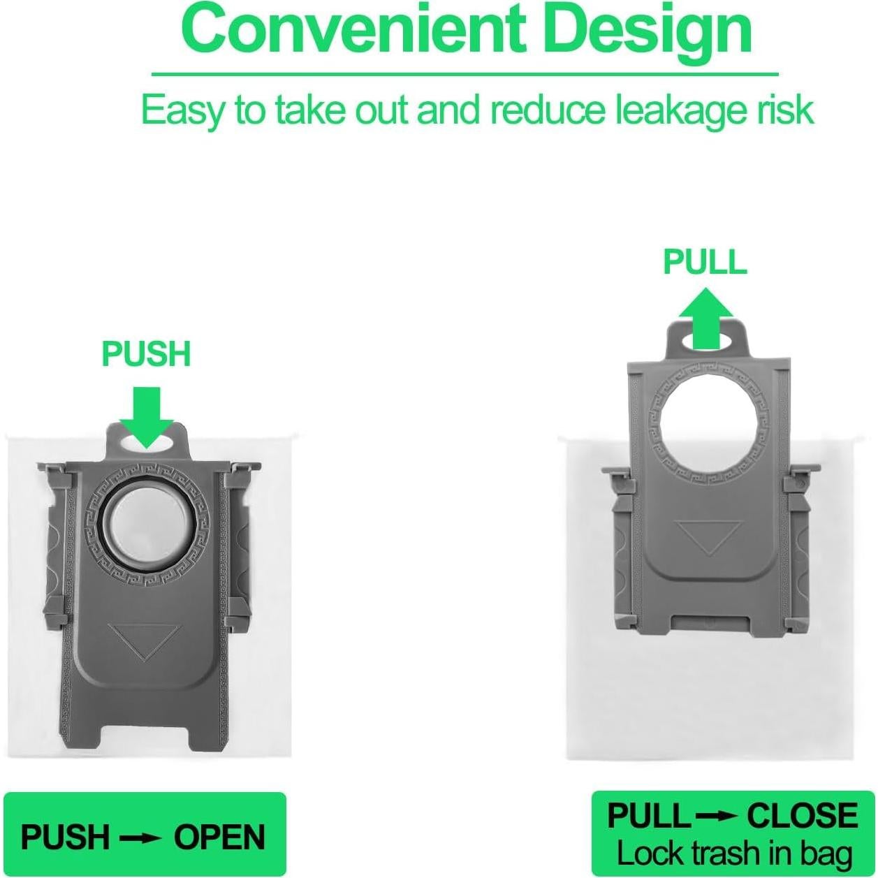 18 Paquetes de Bolsas de Polvo ApexOne 2.7L para Roborock