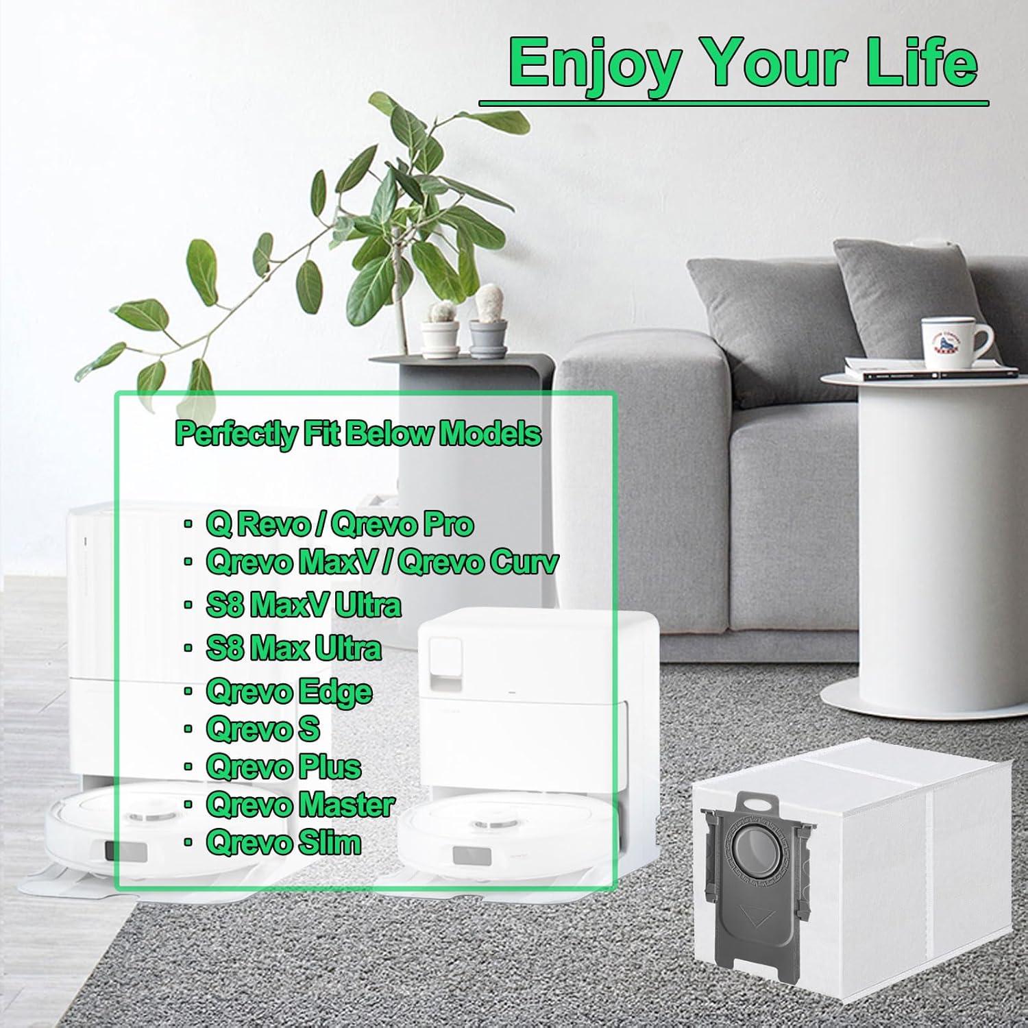 18 Paquetes de Bolsas de Polvo ApexOne 2.7L para Roborock