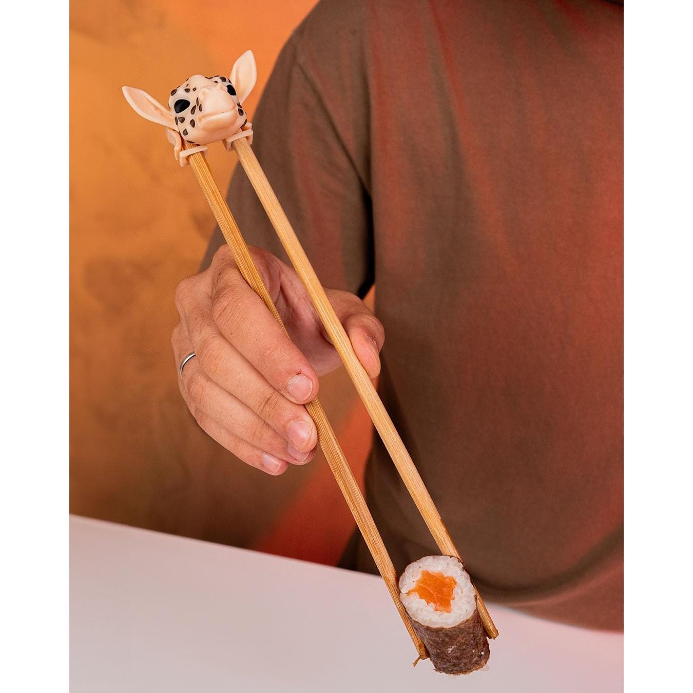 Ayudante de Palillos Lucky Cat Mini Bin Express - Jirafa