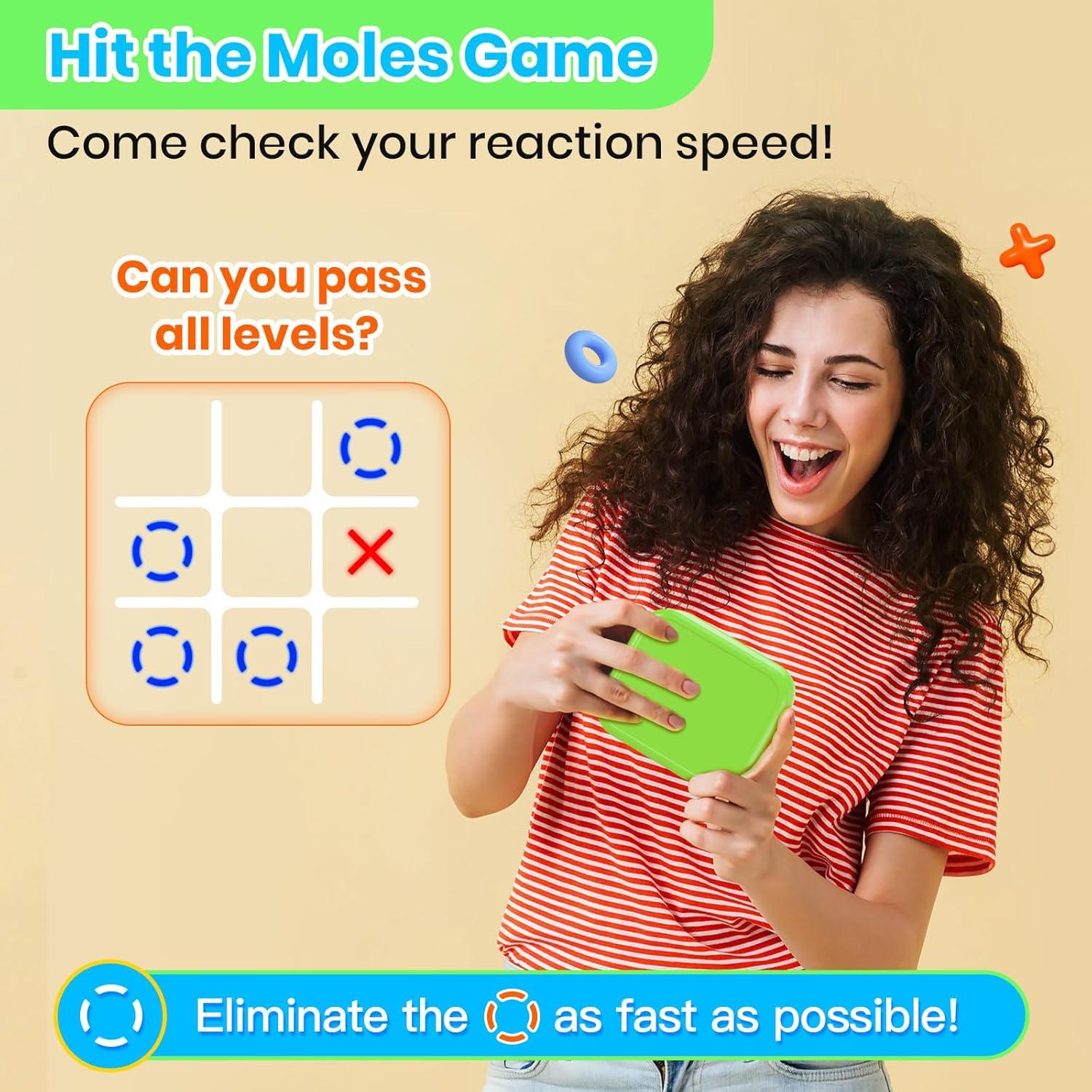 Juego de Tres en Raya Recargable Focfundier 5 en 1 Verde