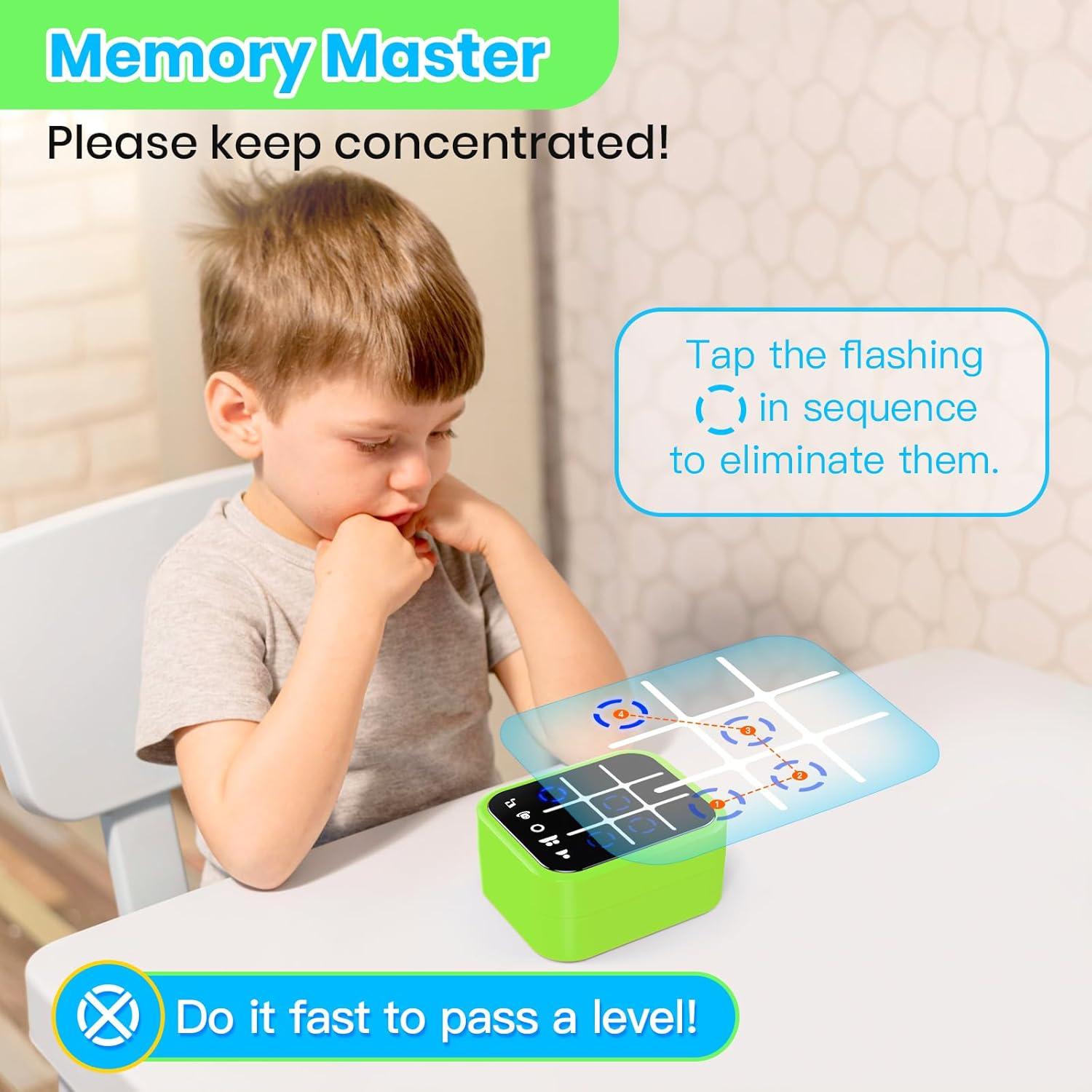 Juego de Tres en Raya Recargable Focfundier 5 en 1 Verde