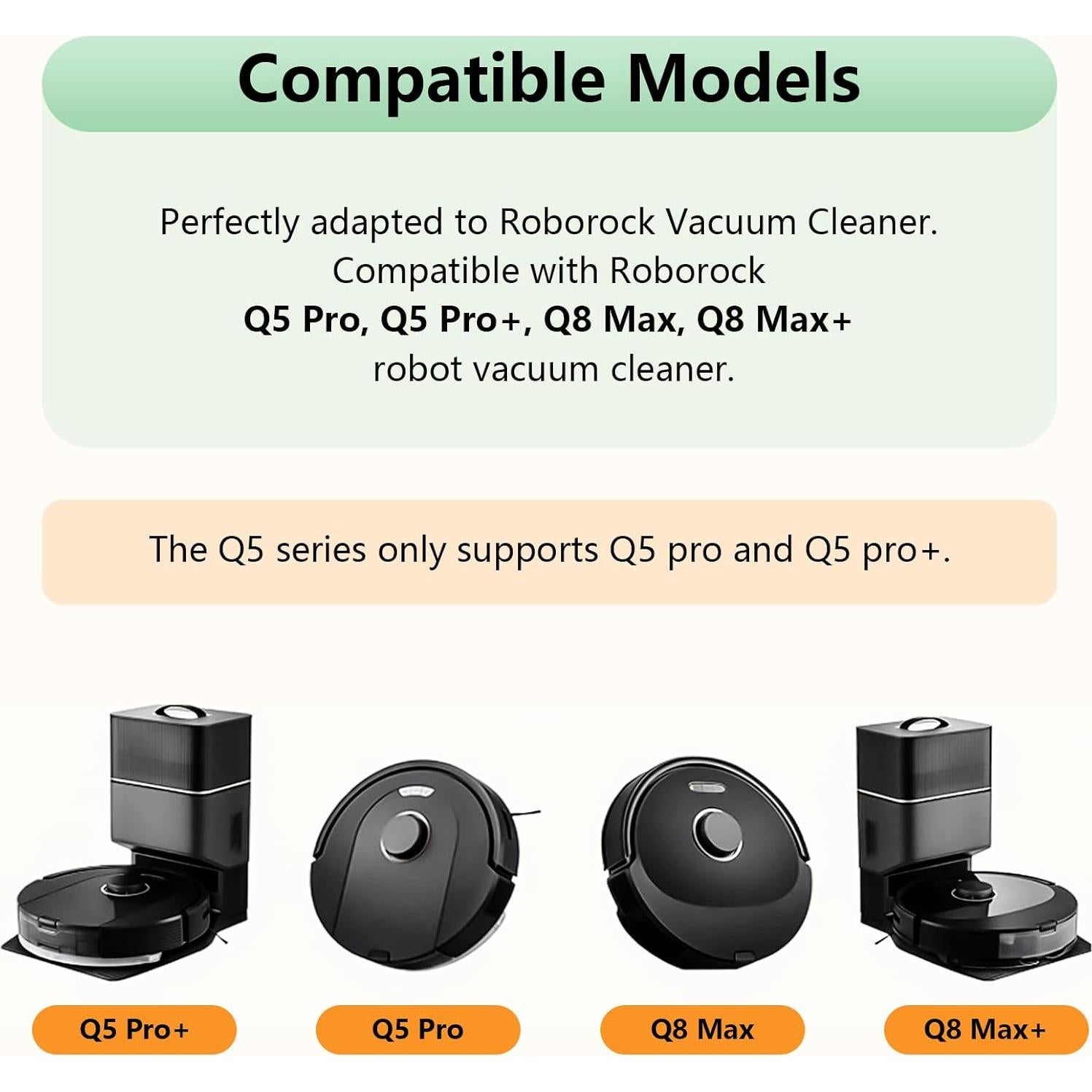 Accesorios Roborock Q5 Pro Q8 Max 18 Piezas Repuesto