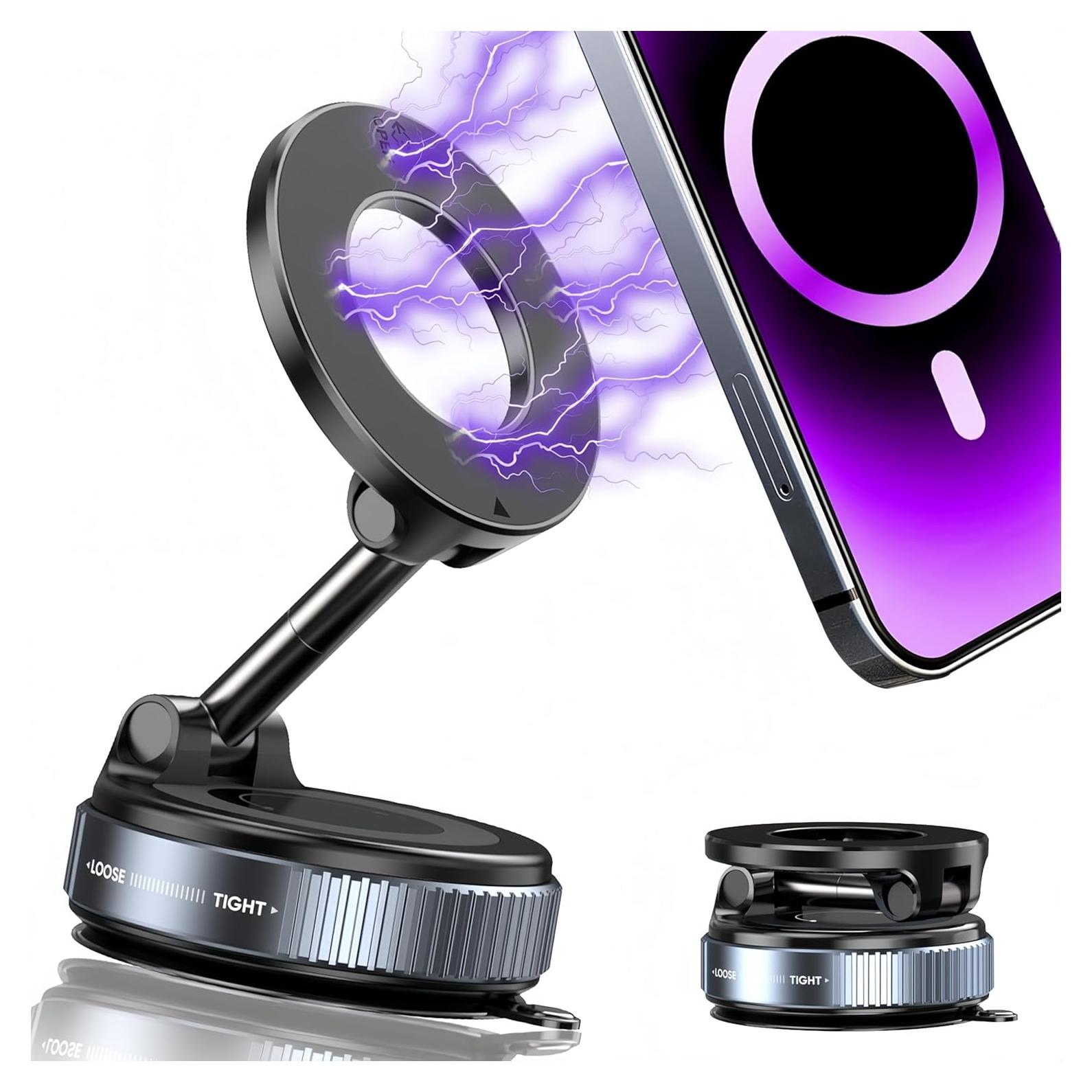 Soporte Magnético para Teléfono 360° Snanlen - Negro