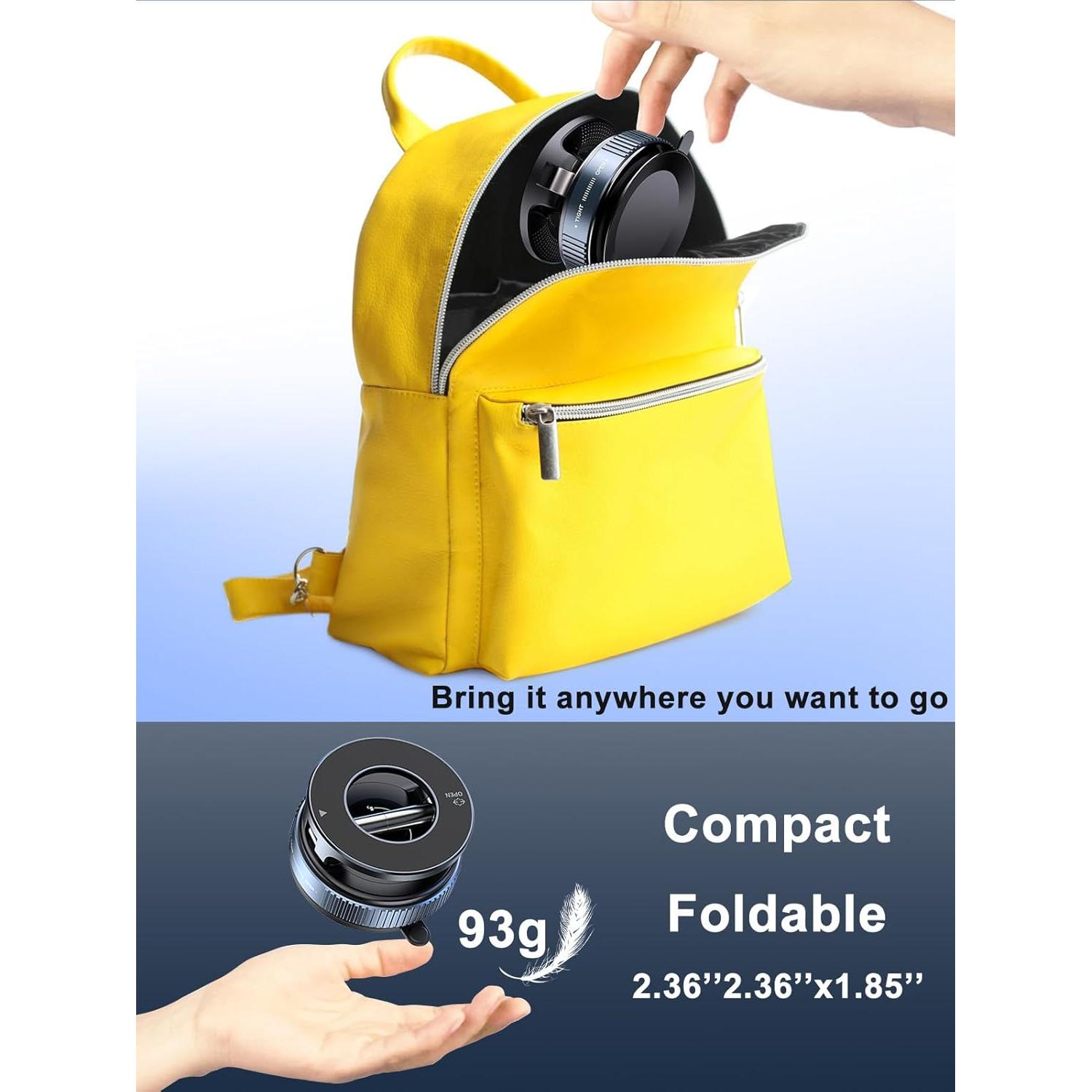 Soporte Magnético para Teléfono 360° Snanlen - Negro