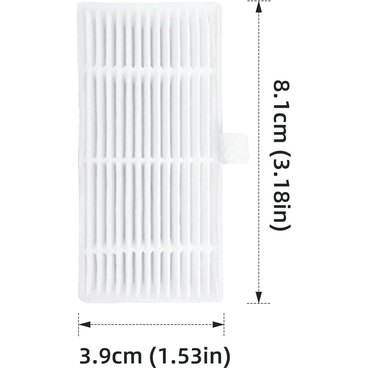 Accesorios para Robot Aspiradora Lvtengai LTG-BR151 - 3 Filtros y 6 Cepillos