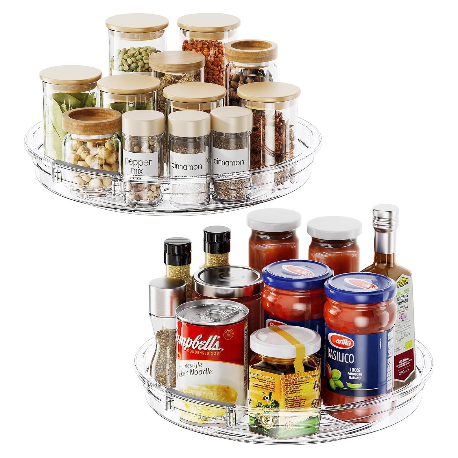 Organizador Rotativo LAMU 23.5 cm para Gabinete y Cocina