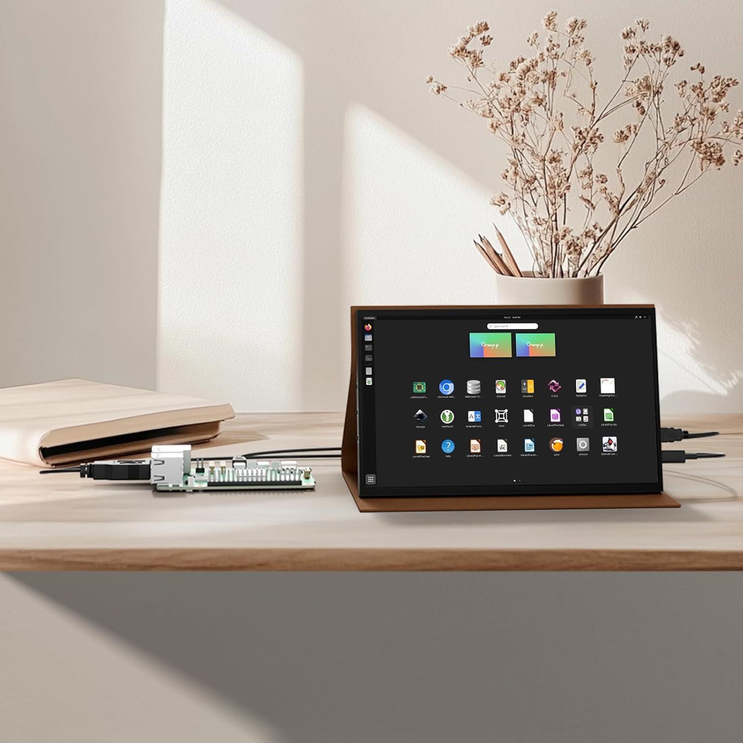 Monitor Portátil Táctil 7" JUN-ELECTRON 1024x600 HDMI