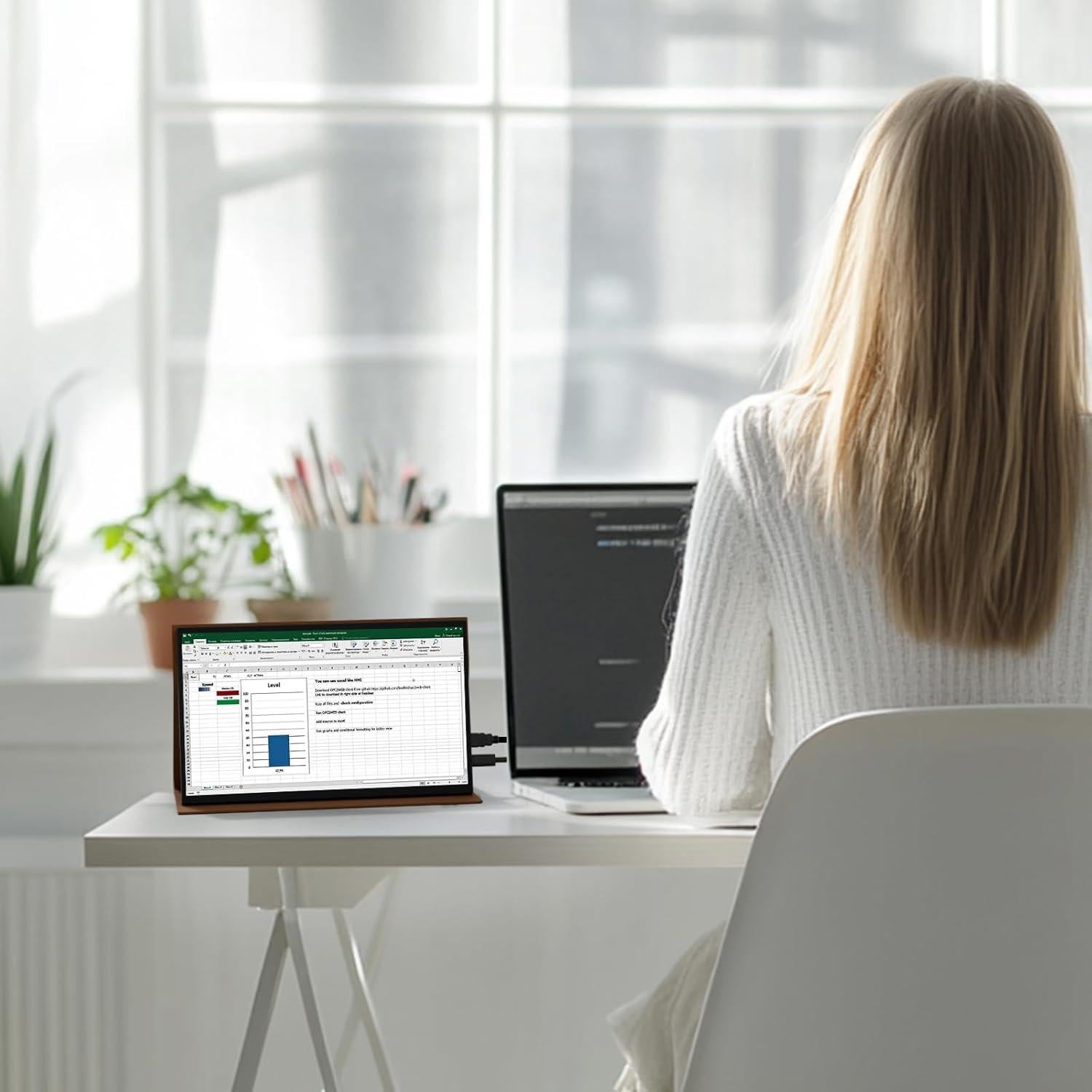 Monitor Portátil Táctil 7" JUN-ELECTRON 1024x600 HDMI