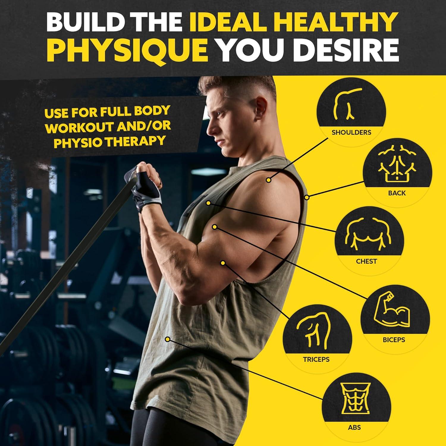 Set de 5 Bandas de Resistencia Tribe Lifting para Ejercicio