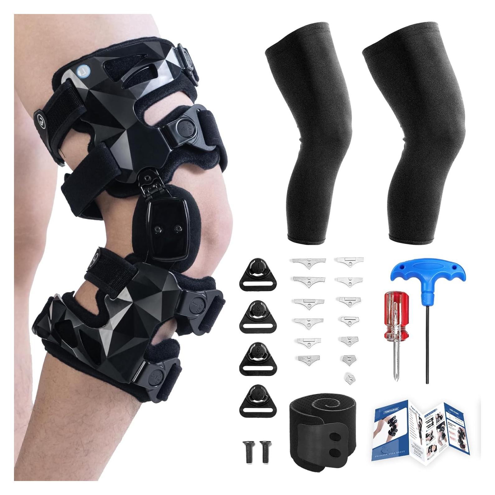 Rodillera Gevanchi para Osteoartritis con Mangas y Anti-Correa