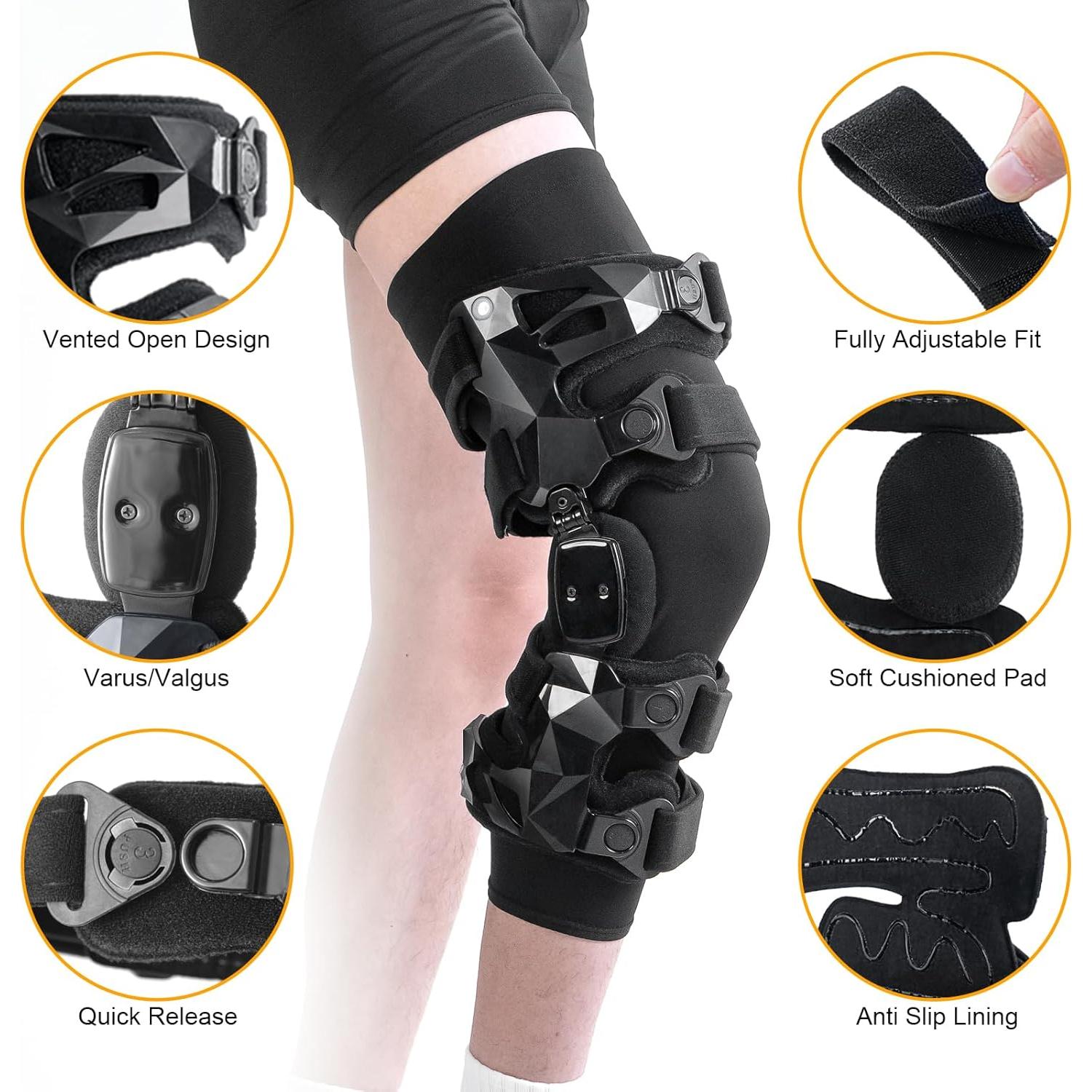 Rodillera Gevanchi para Osteoartritis con Mangas y Anti-Correa