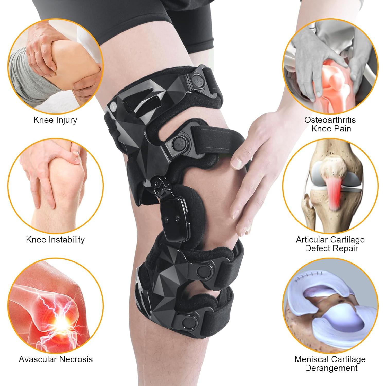 Rodillera Gevanchi para Osteoartritis con Mangas y Anti-Correa