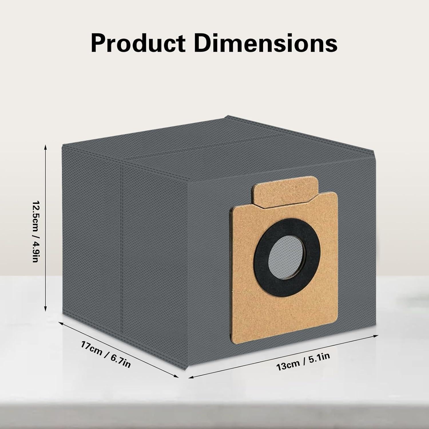 Paquete de 12 bolsas de polvo VIEWALL para Eufy X8 Pro/X10 Pro