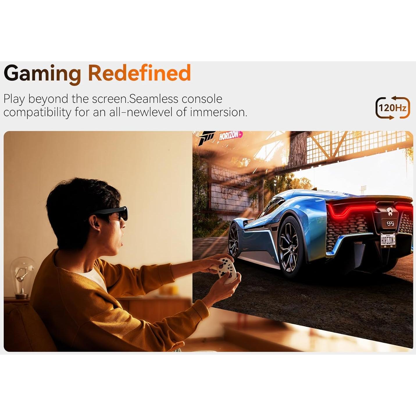 Gafas AR Rokid Max 2 Negras - Pantalla Micro-OLED 215"