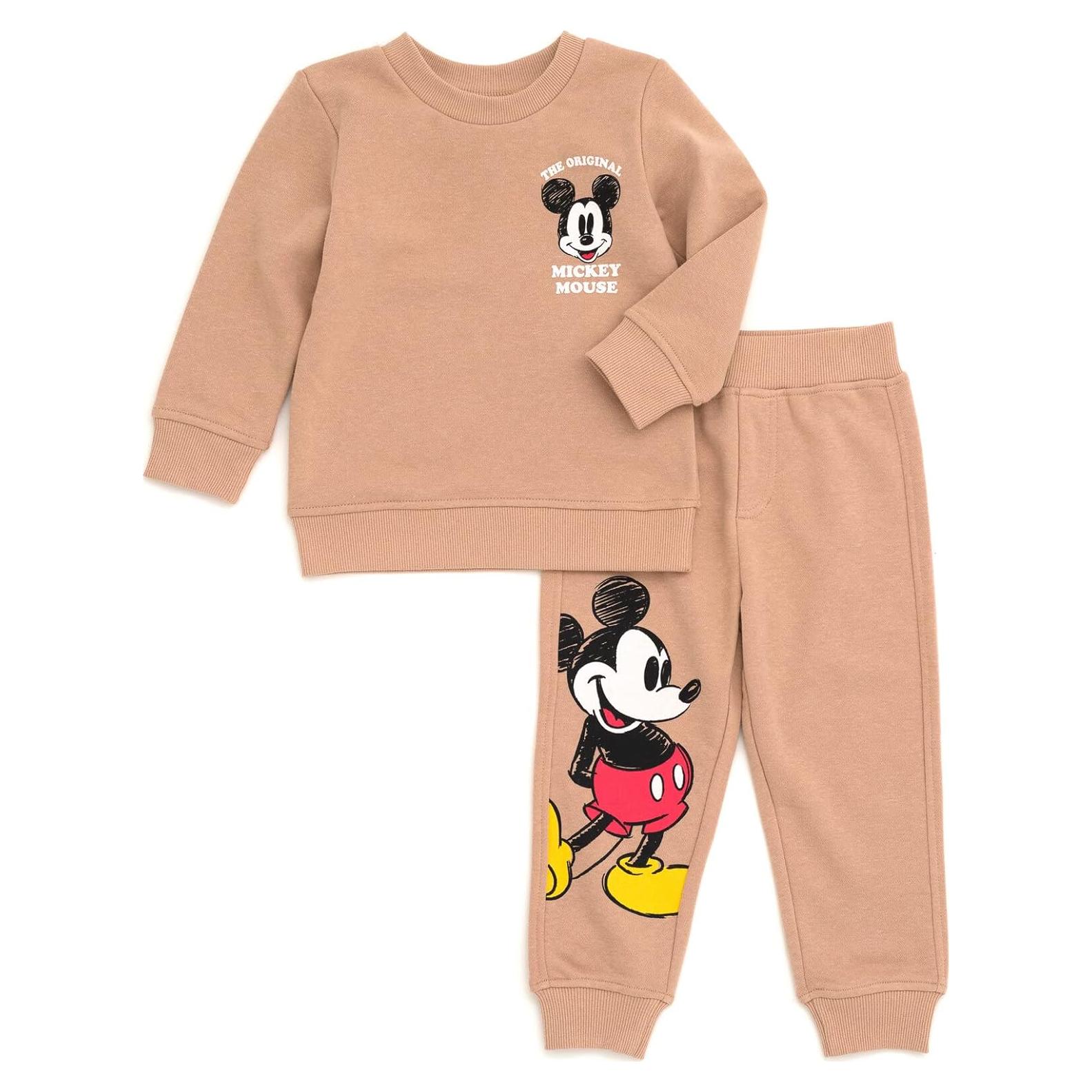 Conjunto Sudadera y Pantalones Disney Mickey Mouse Bebés 0-3 Meses