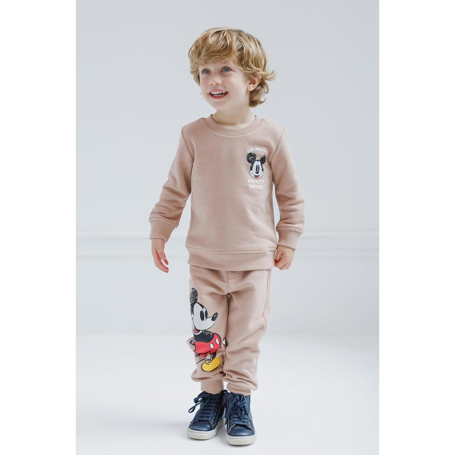 Conjunto Sudadera y Pantalones Disney Mickey Mouse Bebés 0-3 Meses