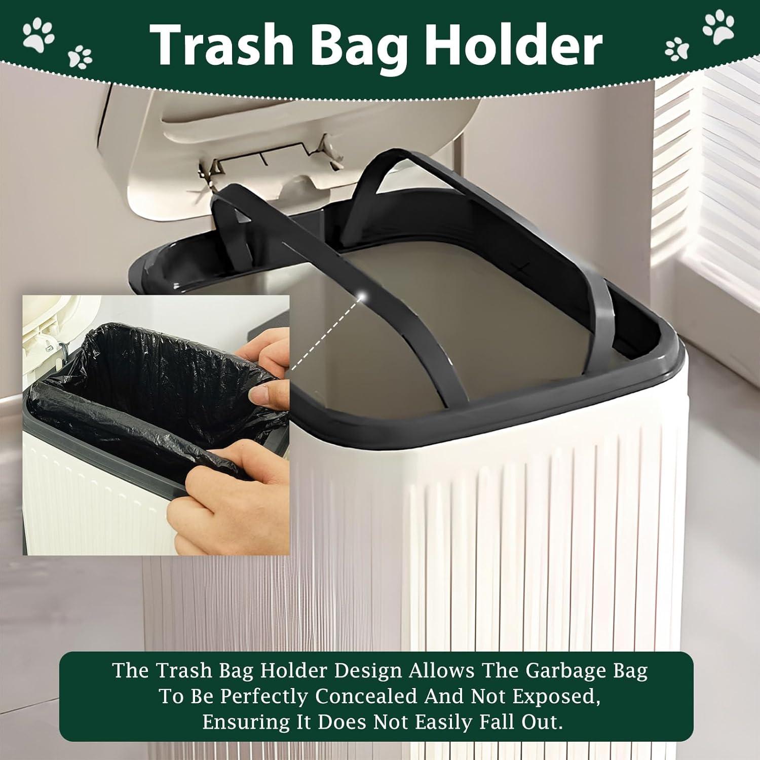 Cubeta de Basura para Excremento de Perro Kopuncare 5L Blanca