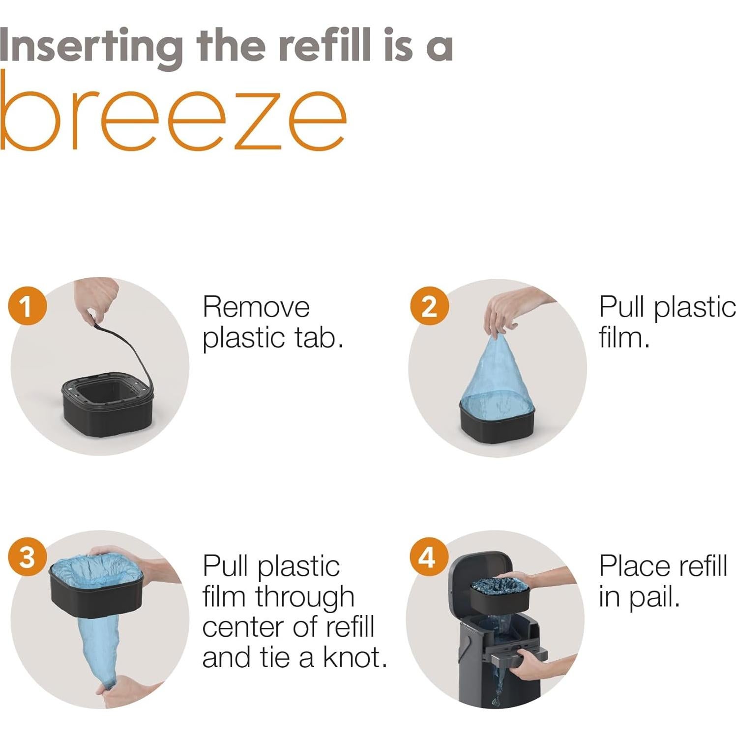 Repuesto Jumbo Pet Genie 1 Paquete Control Olores