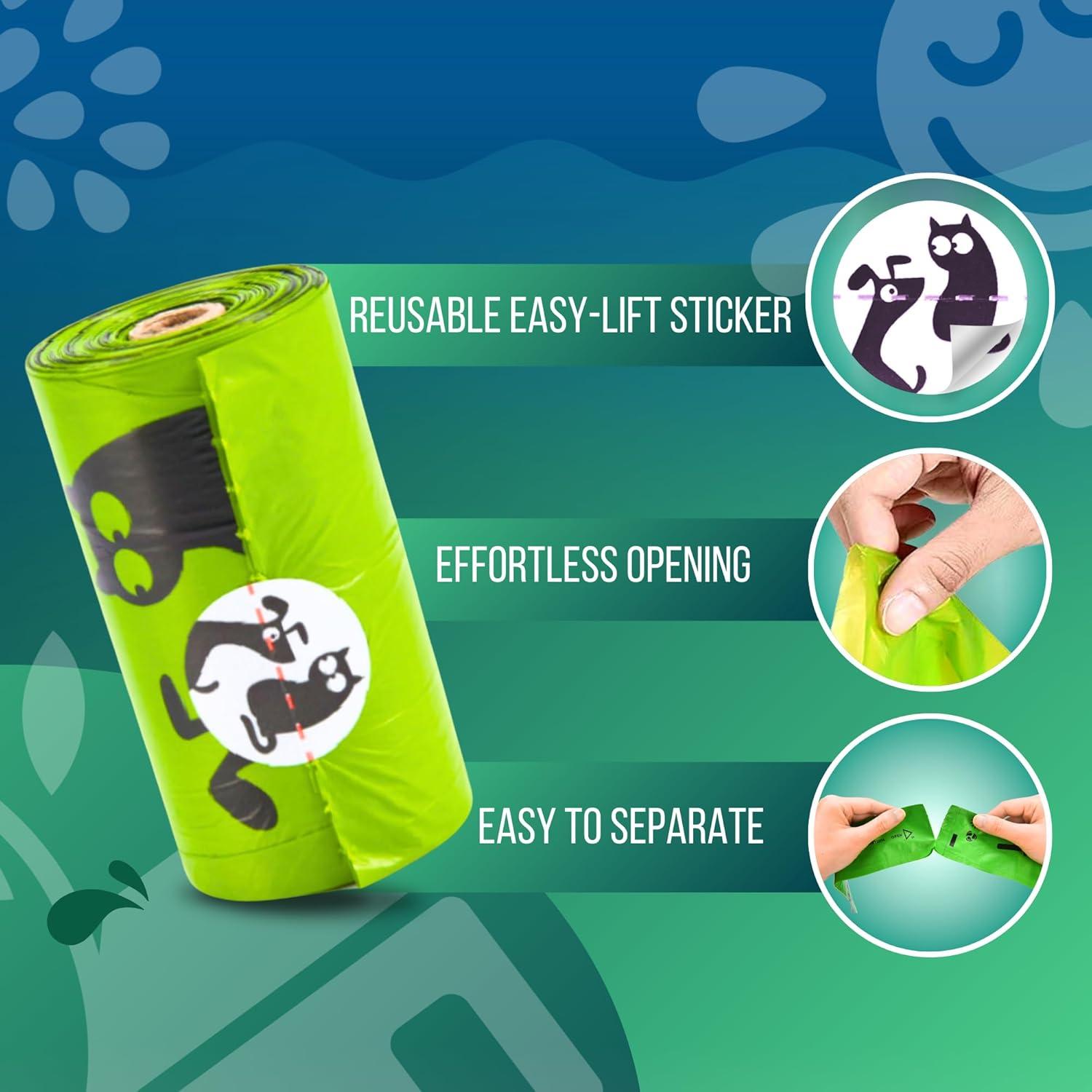 Bolsas de Desechos para Perros Pet N Pet 720 Cuentas Sin Fragancia