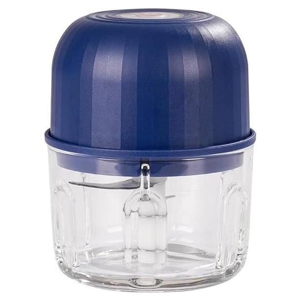 Procesador de Alimentos DeepCrush Mini Eléctrico 218g Azul