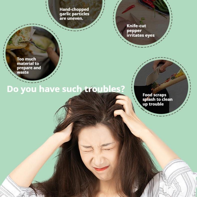 Procesador de Alimentos DeepCrush Mini Eléctrico 218g Azul