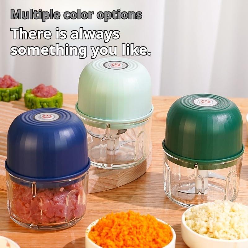 Procesador de Alimentos DeepCrush Mini Eléctrico 218g Azul