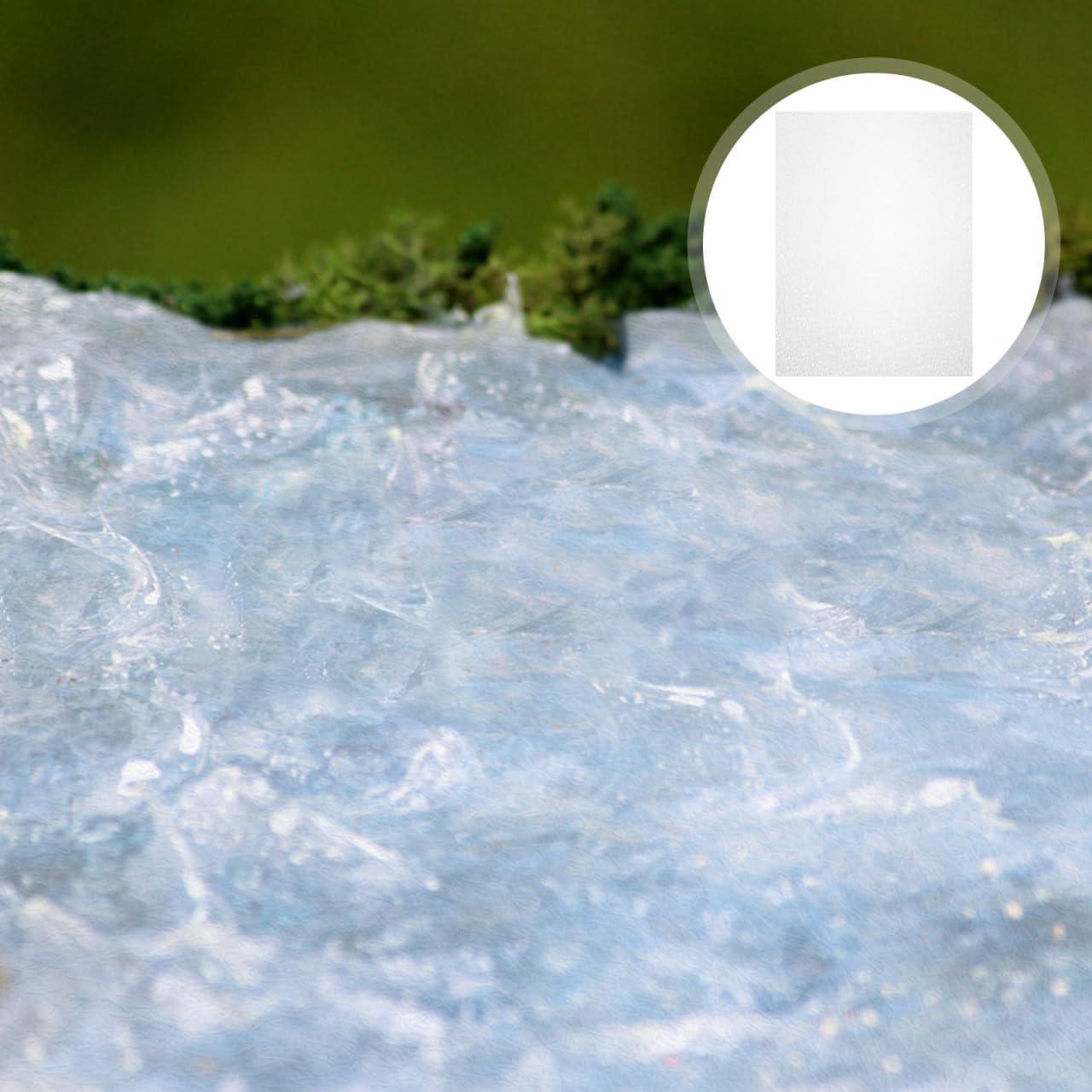 Hojas de Acrílico Simuladas de Agua Tofficu 27x20 cm 6-Pack