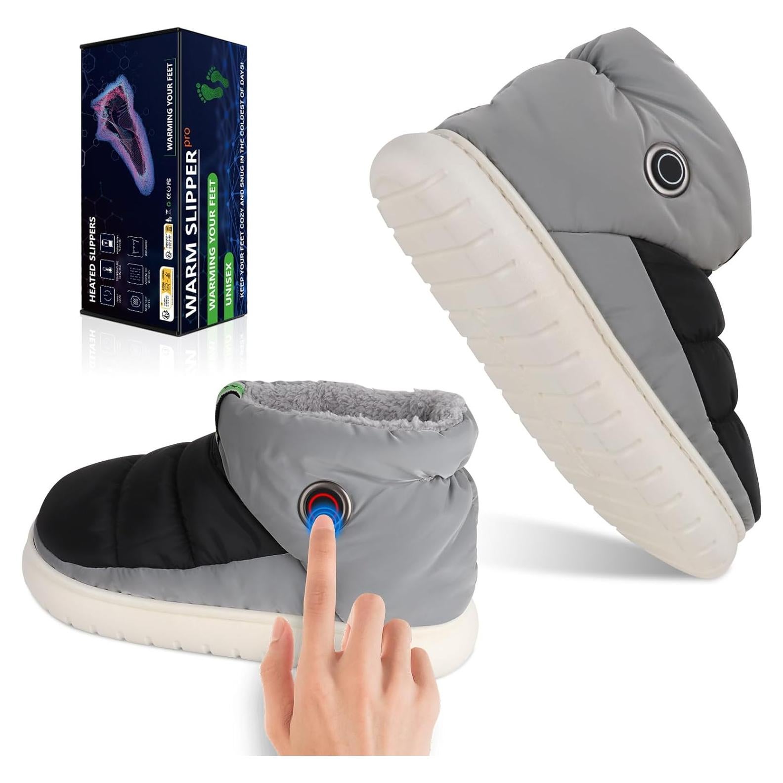 Zapatillas Calentadas Gmayoo Unisex Recargables para Invierno