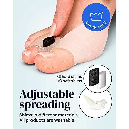 Corrector de Juanetes YogaMedic 6 Piezas Gel Silicona Unisex