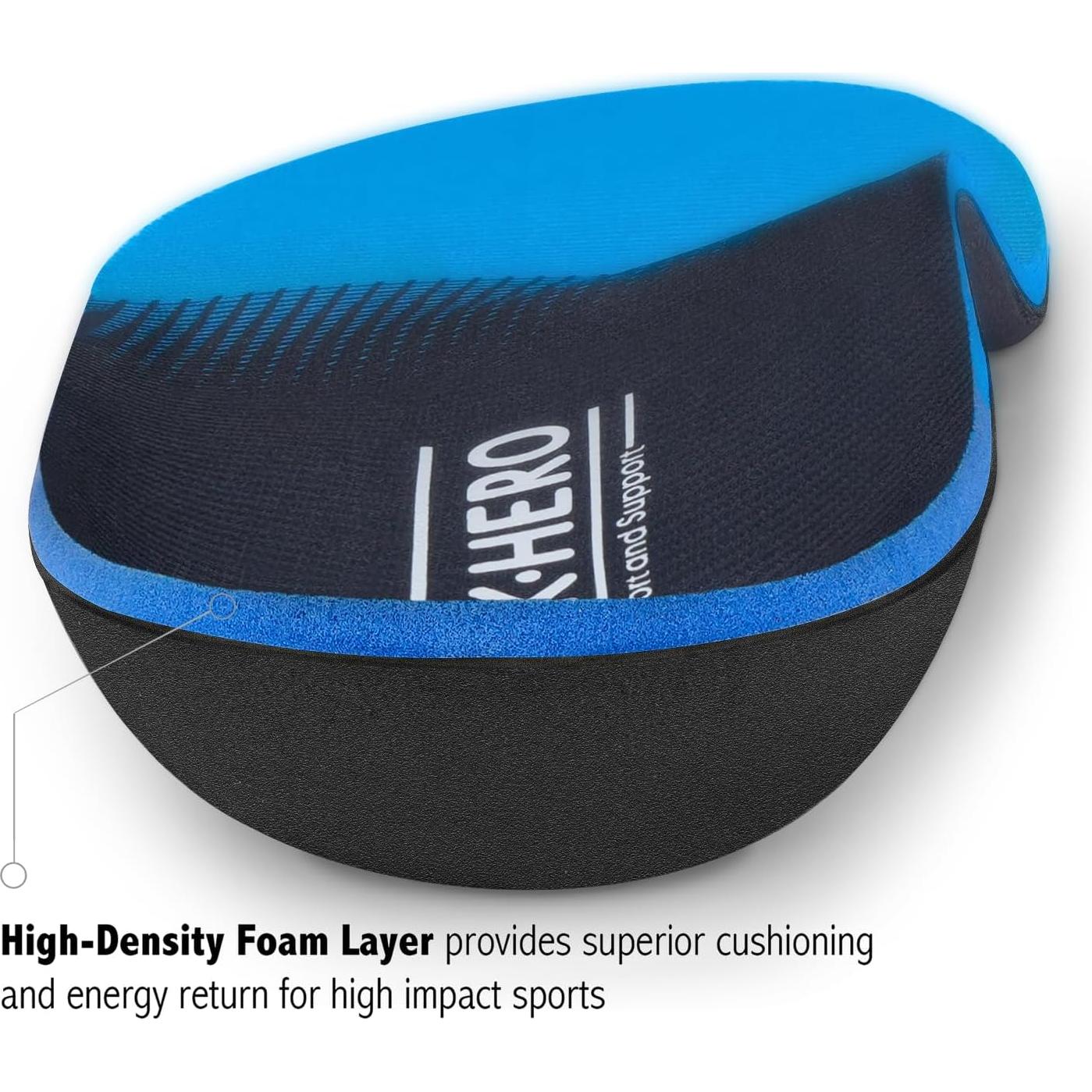 Plantillas Ortopédicas WALKHERO para Fascitis Plantar - Azul