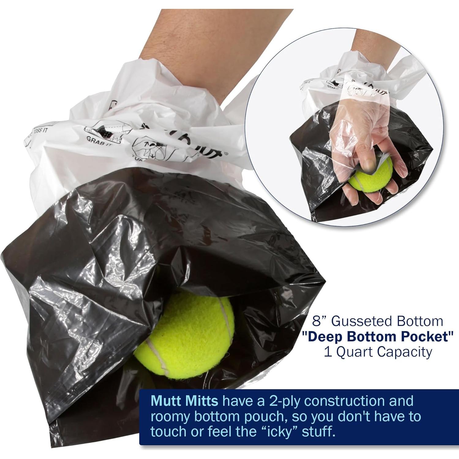 Bolsas Desechos para Perros Mutt Mitt 100 Unidades 2 Capas