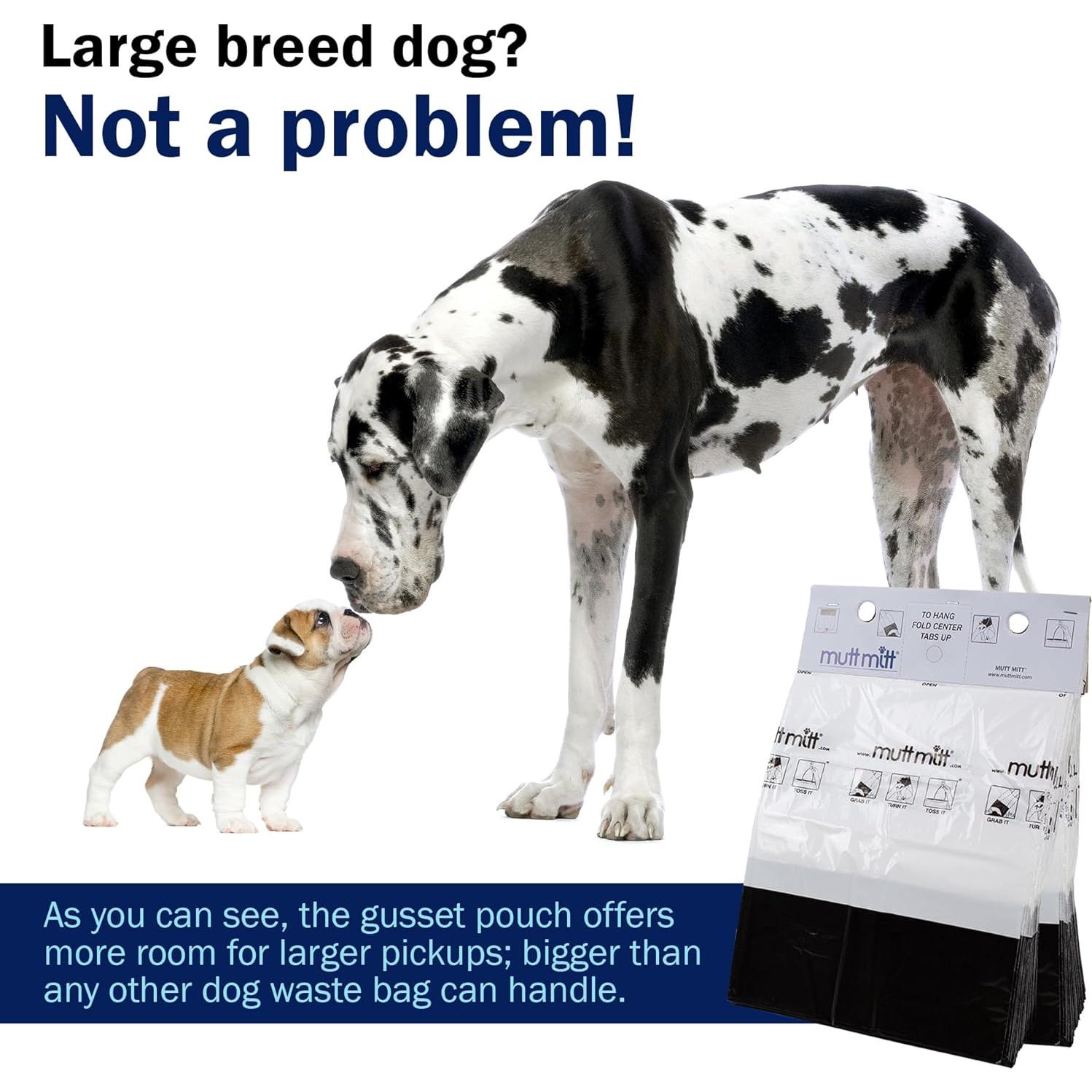 Bolsas Desechos para Perros Mutt Mitt 100 Unidades 2 Capas