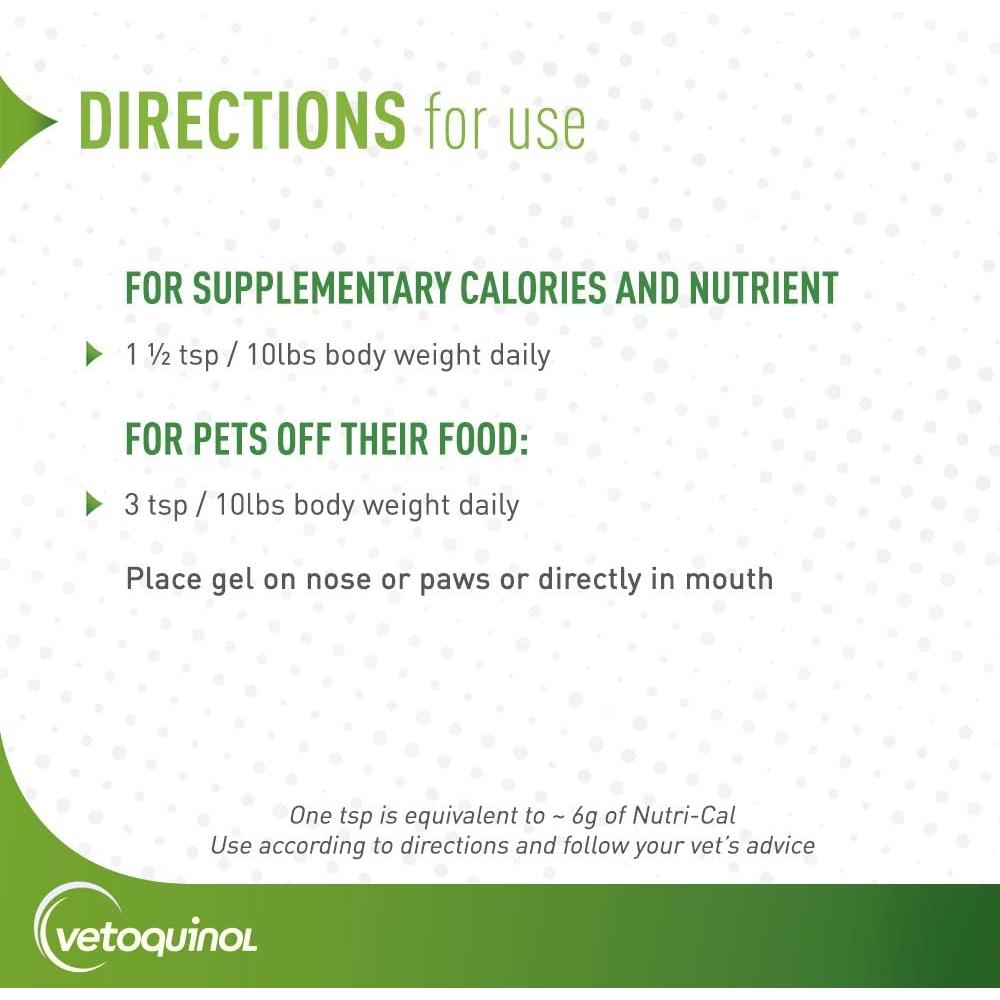 Suplemento Nutricional Vetoquinol Nutri-Cal 120g para Gatos y Perros